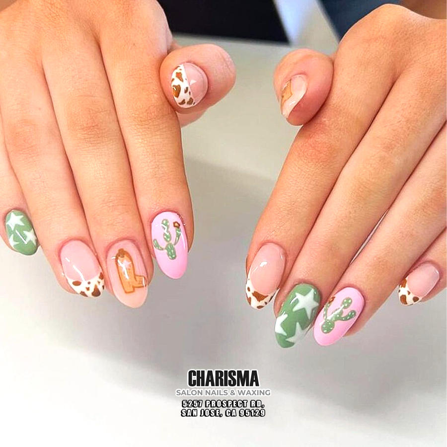Vibrant nail ideas 